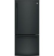 GE Black Bottom Freezer Refrigerator N12