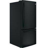 GE Black Bottom Freezer Refrigerator N13