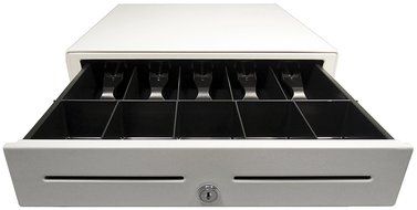APG VB320-AW1616 Vasario Series Standard-Duty Cash Drawer with MultiPRO Interface, Painted Front, 16.3" x 16.2... N4