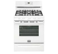 Frigidaire FGGF3035RW30" White Gas Sealed Burner Range - Convection
