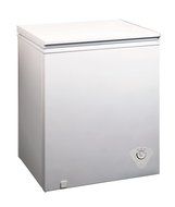 Equator Chest Freezer, 5 Cubic Feet, White