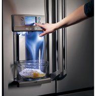 GE CFE28TSHSS Cafe 28.6 Cu. Ft. Stainless Steel French Door Refrigerator - Energy Star N3