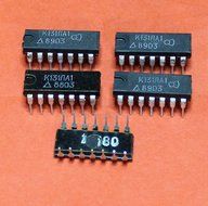 IC / Microchip K131LA1 analogue SN74H20N USSR 10 pcs