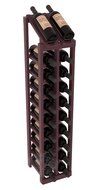 Wine Racks America Ponderosa Pine 2 Column 10 Row Display Top Kit. 13 Stains to Choose From! N12