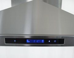 Golden Vantage Stainless Steel 36" Euro Style Island Mount Range Hood N3