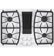 GE Profile 30" White Built-In Gas Downdraft Cooktop N2