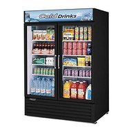 Turbo Air TGM50RSB 35 cu. ft. Glass Door Merchandiser Refrigerator with Energy Conserving Fan Control Double Pane...