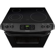 Frigidaire FFED3025PB30" Black Electric Drop-In Smoothtop Range N4