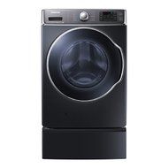 SAMSUNG WF56H9100AG 30-Inch Front-Load Washer with 5.6 Cubic Feet Capacity, Onyx