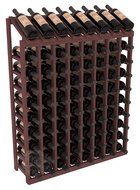 Wine Racks America Ponderosa Pine 8 Column 10 Row Display Top Kit. 13 Stains to Choose From! N11