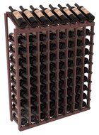 Wine Racks America Ponderosa Pine 8 Column 10 Row Display Top Kit. 13 Stains to Choose From! N12