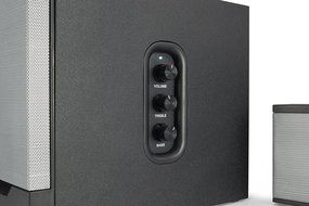 Thonet and Vander Laut Bluetooth 340 Watt Wood Multimedia Audio Speaker System, 2.1 Stereo Speakers with Integrated... N4