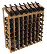 Wine Racks America Ponderosa Pine 8 Column 8 Row Display Top Kit. 13 Stains to Choose From! N2