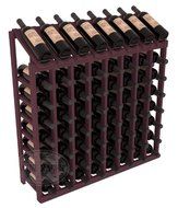 Wine Racks America Ponderosa Pine 8 Column 8 Row Display Top Kit. 13 Stains to Choose From! N4