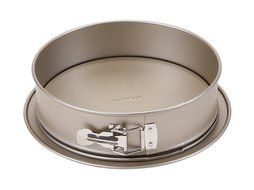 Art and Cook Carbon Spring Form Cake Pan with Stainless Steel Lock, 9.5&quot;, Champagne