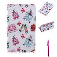Galaxy Tab 4 10.1 Case, High Quality PU Leather Wallet Case [Card Slots] Damage Resistance and Kickstand Feature... N432