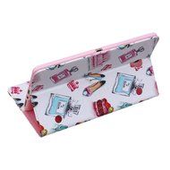 Galaxy Tab 4 10.1 Case, High Quality PU Leather Wallet Case [Card Slots] Damage Resistance and Kickstand Feature... N433