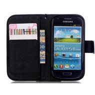 Galaxy S3 Mini Case,Galaxy S3 Mini Wallet Case,Phezen PU Leather Magnetic Closure Stand Flip Cover Credit Card... N7