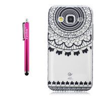 J7 Case, Firefish Colorful Pattern TPU Durable Soft TPU Back [Soft-Flex] [Shock Absorption Technology] Case for... N249