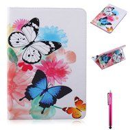 Galaxy Tab 4 10.1 Case, High Quality PU Leather Wallet Case [Card Slots] Damage Resistance and Kickstand Feature... N441