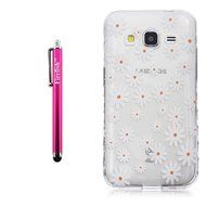 J7 Case, Firefish Colorful Pattern TPU Durable Soft TPU Back [Soft-Flex] [Shock Absorption Technology] Case for... N253