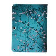 Galaxy Tab 4 10.1 Case, High Quality PU Leather Wallet Case [Card Slots] Damage Resistance and Kickstand Feature... N465
