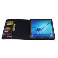 Galaxy Tab 4 10.1 Case, High Quality PU Leather Wallet Case [Card Slots] Damage Resistance and Kickstand Feature... N475