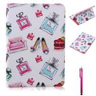 Galaxy Tab 4 10.1 Case, High Quality PU Leather Wallet Case [Card Slots] Damage Resistance and Kickstand Feature... N477
