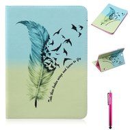 Galaxy Tab 4 10.1 Case, High Quality PU Leather Wallet Case [Card Slots] Damage Resistance and Kickstand Feature... N478