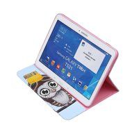Galaxy Tab 4 10.1 Case, High Quality PU Leather Wallet Case [Card Slots] Damage Resistance and Kickstand Feature... N482