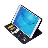 Galaxy Tab 4 10.1 Case, High Quality PU Leather Wallet Case [Card Slots] Damage Resistance and Kickstand Feature... N487