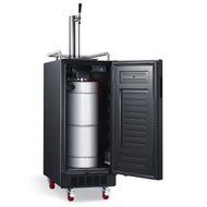 EdgeStar 15" Built-In Black Stainless Steel Kegerator N5