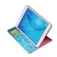 Galaxy Tab 4 10.1 Case, High Quality PU Leather Wallet Case [Card Slots] Damage Resistance and Kickstand Feature... N490