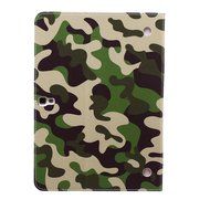 Galaxy Tab 4 10.1 Case, High Quality PU Leather Wallet Case [Card Slots] Damage Resistance and Kickstand Feature... N493