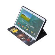 Galaxy Tab 4 10.1 Case, High Quality PU Leather Wallet Case [Card Slots] Damage Resistance and Kickstand Feature... N507