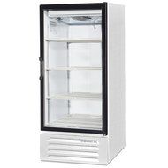Beverage-Air LV10-1-W-LED LumaVue 24" One Section Refrigerated Glass Door Merchandiser with LED Lighting 10 cu.ft...