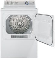7.0 Cu. Ft. Capacity DuraDrum Gas Dryer with HE Sensor Dry &ndash; White