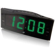GPX, Inc. C353B AM/FM Clock Radio with Dual Alarms and LED Display (Black) New