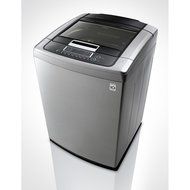 LG Graphite 4.5 Cu Ft Front Control Top Load Washer and 7.3 Cu Ft Steam ELECTRIC DRYER WT1201CV_DLEY1201V N4