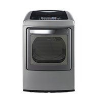 LG Graphite 4.5 Cu Ft Front Control Top Load Washer and 7.3 Cu Ft Steam ELECTRIC DRYER WT1201CV_DLEY1201V N5