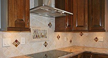 Faber DIAM30SS 30" Diamante Designer Canopy Range Hood, Stainless Steel, 600 CFM N5