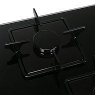 Windmax 28 in BlackTempered Glass 4 Burner Built-In Stove NG Gas Cooktop Cooker N3