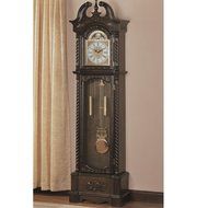 1PerfectChoice Traditional Grandfather Clock Floor Westminster Pendulum Chimes Roman Numeral