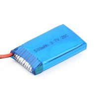 RioRand&reg; New 5x3.7V 500mAh Battery 2 to 5 Cable USB Charging Cable For Quadcopter(RR-UL36403)