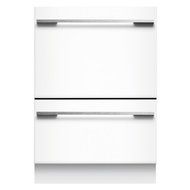 Fisher Paykel DD24DHTI7 Semi-Integrated Double DishDrawer with 14 Place Settings, 9 Cycles, Eco Option, 163 Degree...