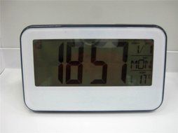 Surborder Shop Digital Alarm Clock Battery Operated with Large Display, Snooze - Travel Alarm Clock and Home Alarm... N25
