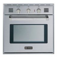 Verona VEBIG24NSS 24&quot; Single Gas Wall Oven with 2.0 cu. ft. Capacity Electronic Ignition EZ Clean Porcelain Interior...