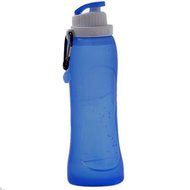 GU Angqi Portable Travel Silicone Folding Drink Water Bottle Kettle Cup Light Weight N2