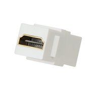 HDMI Keystone Coupler,VCE(2-PACK) HDMI Keystone Jack Insert,Gold Plated HDMI Female to Female Coupler Adapter N2