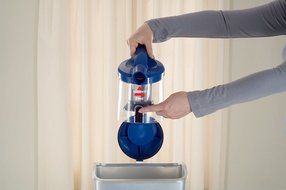 Bissell Zing Bagless Canister Vacuum, Caribbean Blue N3